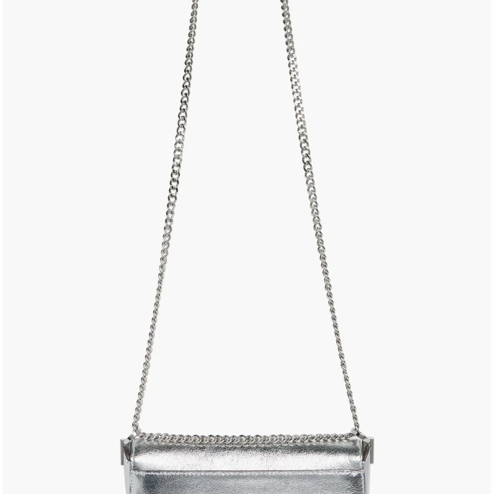 Kate Spade Metallic Silver Crossbody Bag